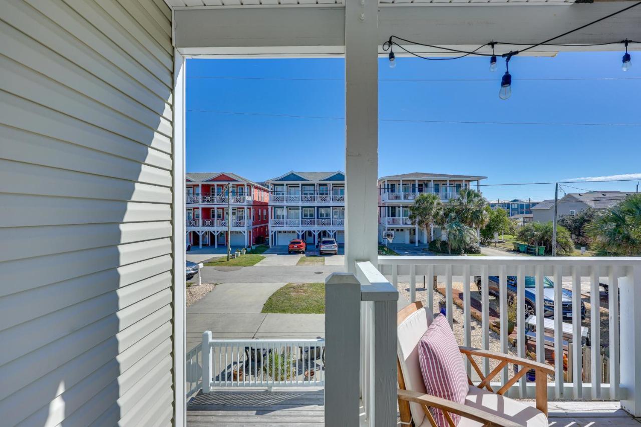 Townhome With 2 Decks Walk To Ocean! Kure Beach Exterior photo