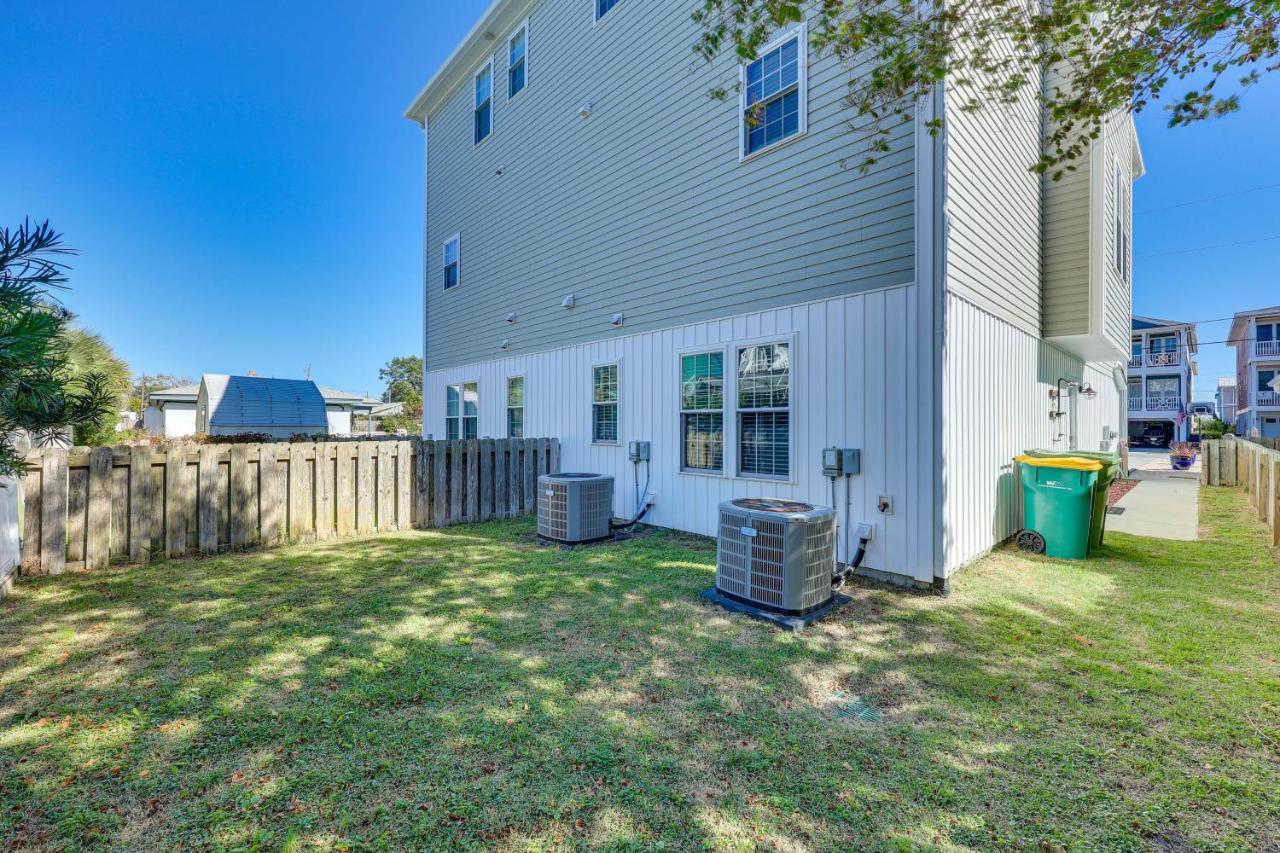 Townhome With 2 Decks Walk To Ocean! Kure Beach Exterior photo