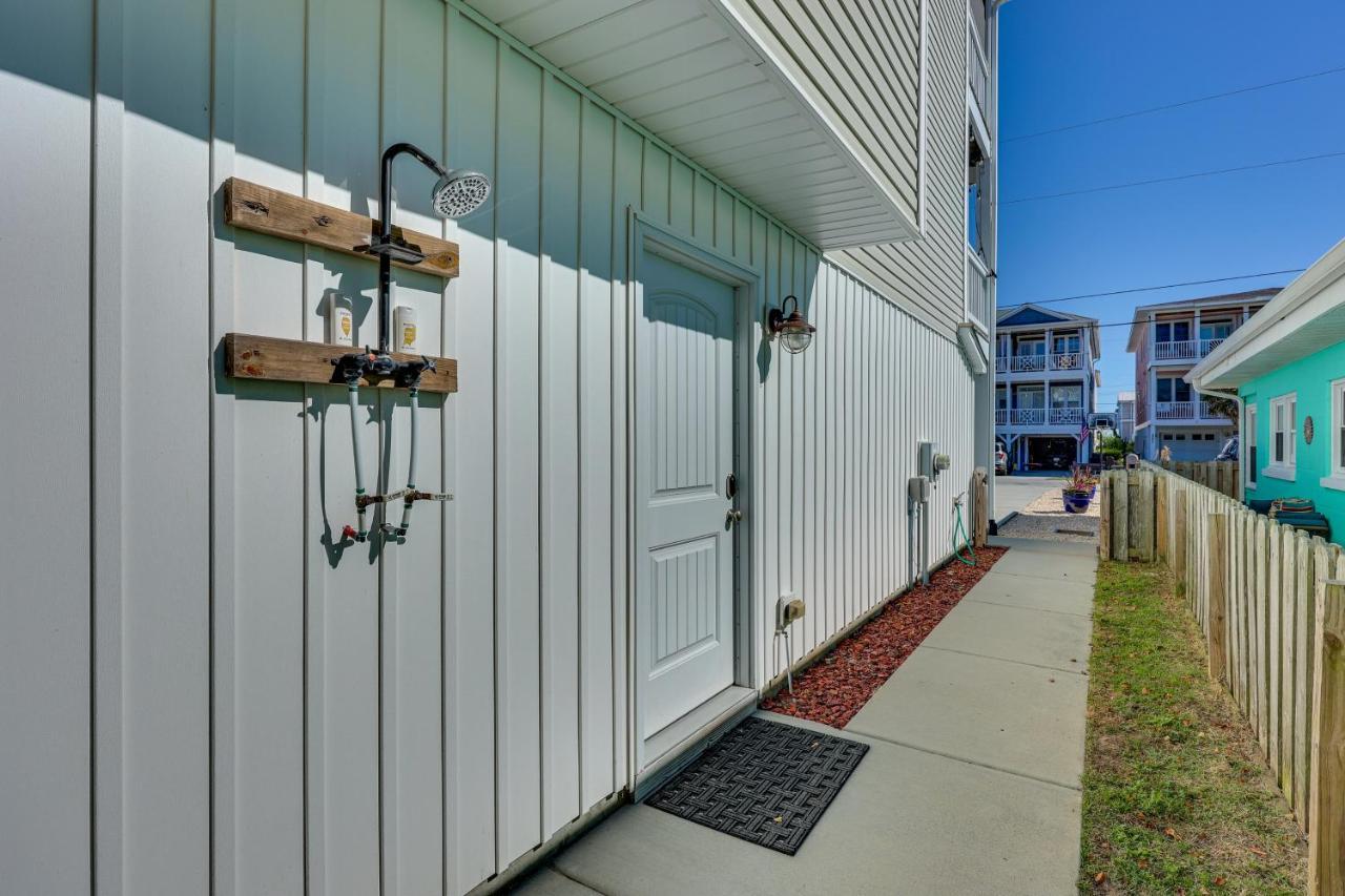 Townhome With 2 Decks Walk To Ocean! Kure Beach Exterior photo